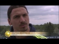 Hemlighetsfull Zlatan om svenska EM-låten: 