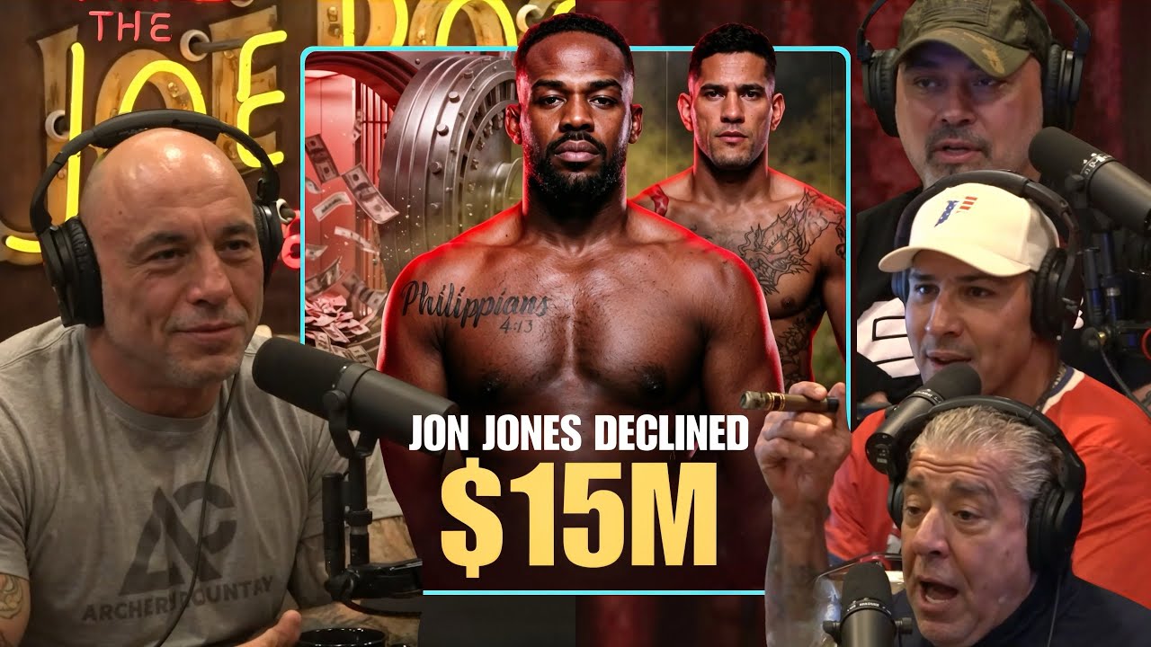 Jon Jones Declined 15 Million Dollar Offer To Fight On The White House Card | JRE Fight Companion