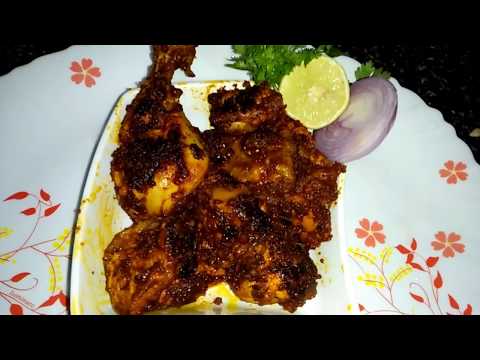 Spicy Chicken Ghee Roast/ How To Make Chicken Ghee Roast in Kannada/ Mangalore Style Chicken Recipe