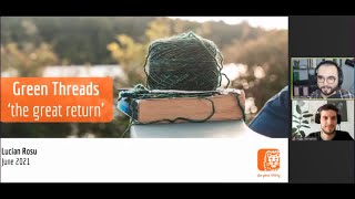 Lucian Roșu on the Java stage at DevTalks Reimagined 2021