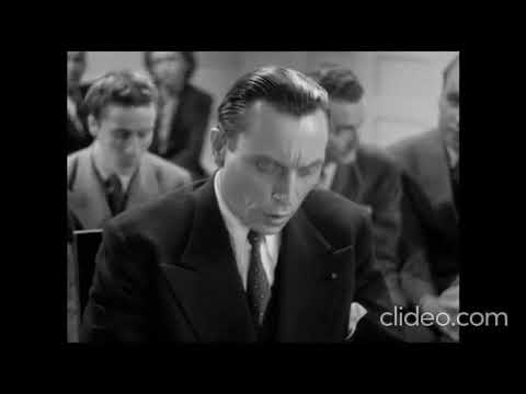 Entrée des artistes (1938) - Extrait 2 - Une répétition : « Adieu Gilberte ! »