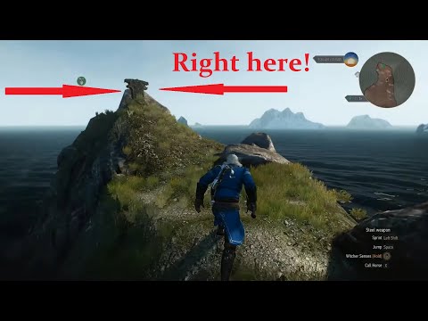 Skellige secret sword and underwater chest