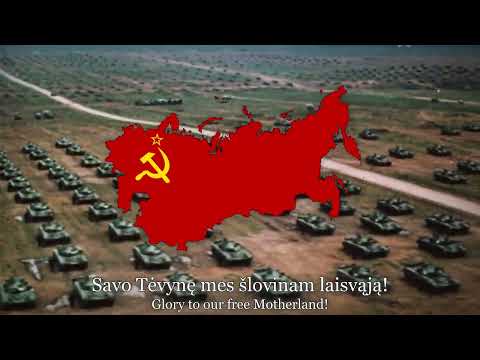"Tarybų Sąjungos himnas"- Soviet Anthem in Lithuanian