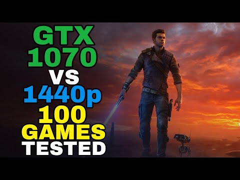 GTX 1070 VS 1440p | Test in 100 Games | 2025