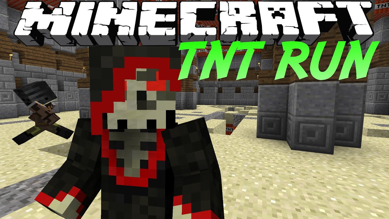 Oops Hades Minecraft Minigames - TNT Run : LAG VIDEO !!