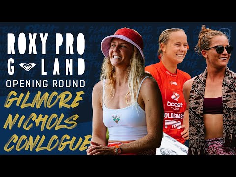 S.Gilmore, C.Conlogue, I.Nichols | ROXY Pro G-Land - Opening Round Heat Replay