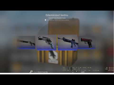 Clutch case opening