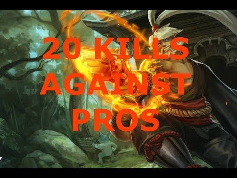 20 BOMB AGAINST PROS - Vainglory 5v5