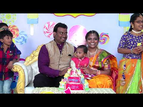 Devesh Audvik First Birthday - Cake cutting
