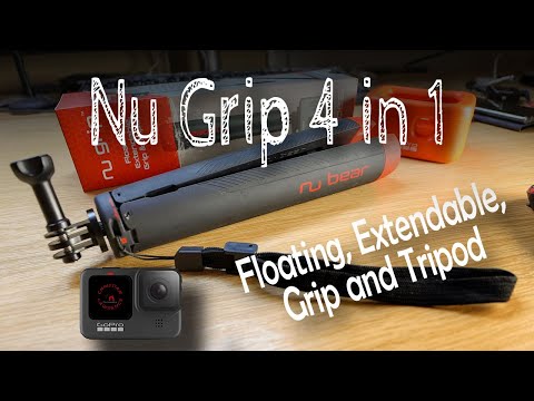 Nu Grip 4 in 1  - Best GoPro, Action Camera Accessory