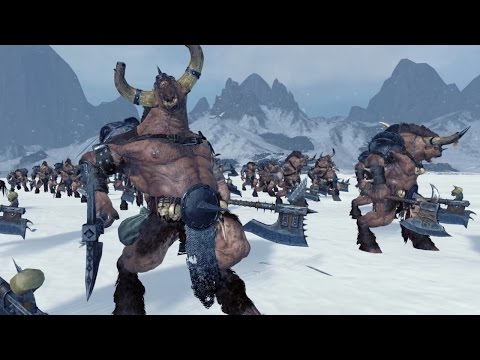 60 MINOTAURS VS EVERY EMPIRE HERO! | Total War Warhammer Battles