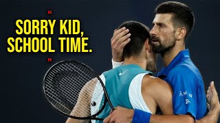 The Day Novak Djokovic SHOCKED Carlos Alcaraz! (Most BRUTAL Match EVER!)