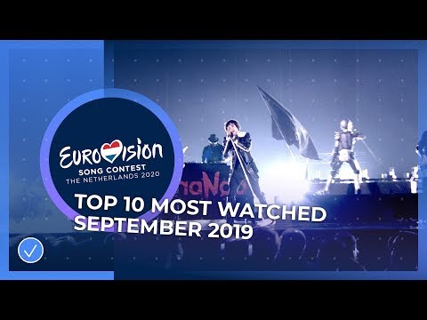 TOP 10: Most watched in September 2019 - Eurovision Song Contest