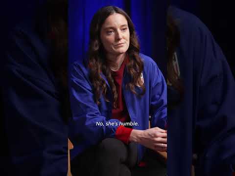 Team USA's Rose Lavelle dog Wilma supports Team USA during Paris 2024 Shorts