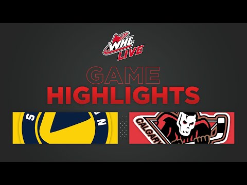 WHL Highlights: Blades (3) at Hitmen (0) - October 21, 2022