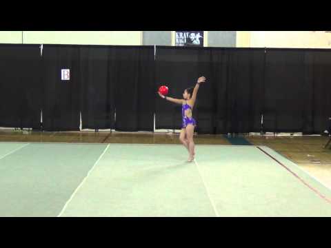 Michelle Itkin Southern CA State Championships Rhythmic Gymnastics