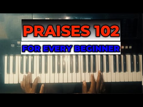 How to play PRAISES - Vovome Ewe Praise -( Piano lesson)