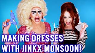 Trixie and Jinkx Monsoon Get Stage Ready (With Dolls)!