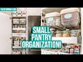 Small Pantry Organization Before & After | Dollar Tree & Ikea | The DIY Mommy