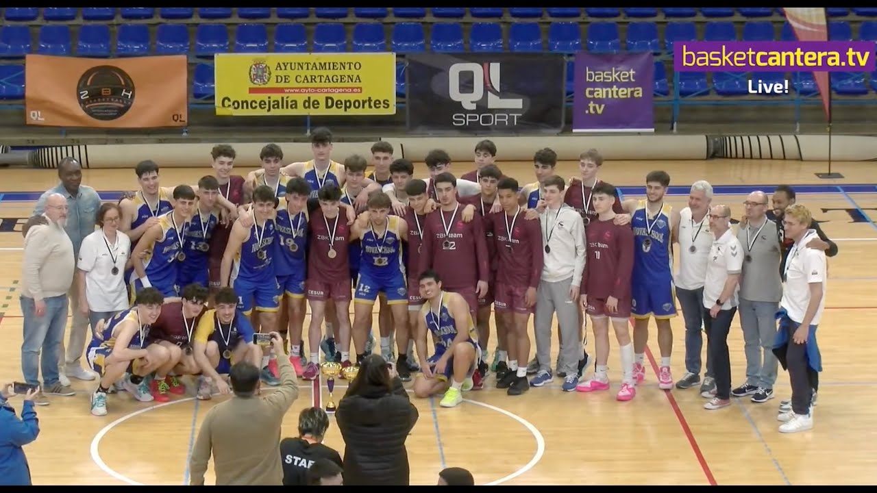 U18M. Final ZENTRO BASKET MADRID vs NOVASCHOOL Málaga.- ZBK Tournament International. Cartagena 2024