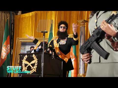 General Aladeen The Dictator Press Conference