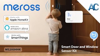 Meross Smart Door and Window Sensor Kit | Rileva gli intrusi