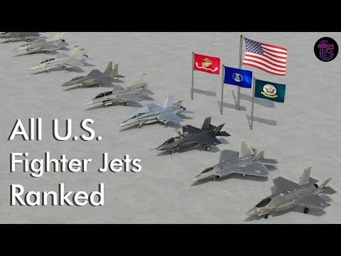 All US Fighter Jets Explained - American Fighter Jets Ranked