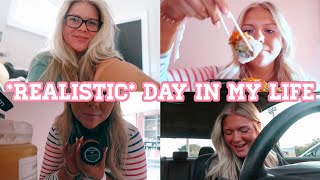 *realistic* Day In My Life | Running Late For Work + Seeing the Little Mermaid