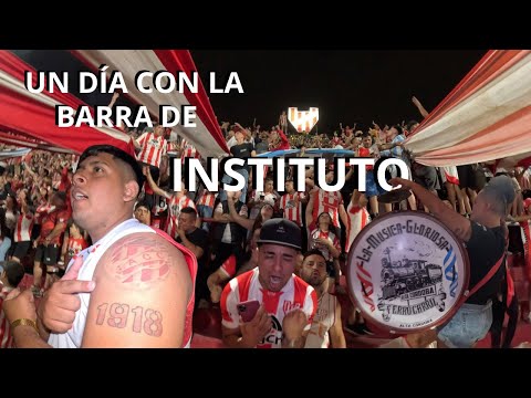 La HINCHADA de INSTITUTO desde adentro! MÚSICA, BARRAS, PASIÓN, ALTA CÓRDOBA de FIESTA! #futbol