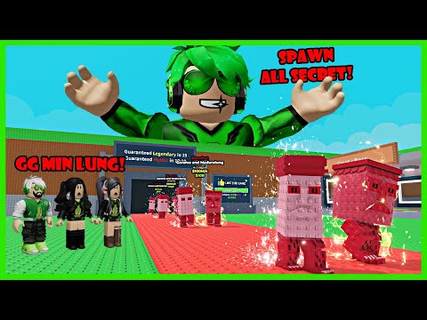 100% REAL! Aku Menjadi Admin Auto Spawn Semua Secret - Roblox Steal A Brainrot