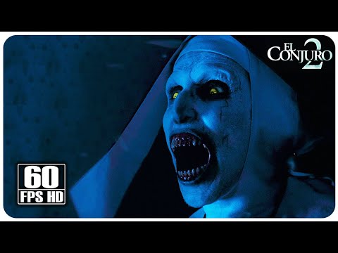 El Conjuro 2 (2016) | Lorraine vs Valak | [60FPS / FULL HD] | LAT