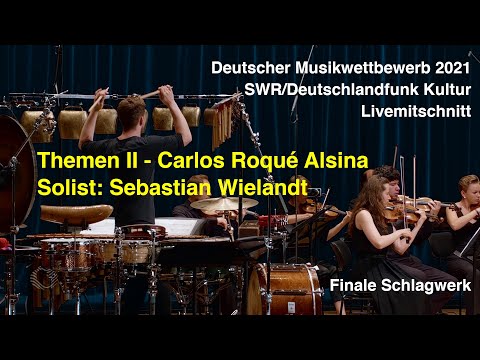 Sebastian Wielandt | Finale Schlagwerk | Deutscher Musikwettbewerb 2021 (Highlights)
