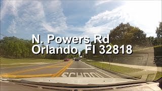 Powers Dr from Clarcona-Ocoee Rd to Silver Star Rd