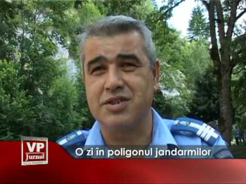 O zi în poligonul jandarmilor montani