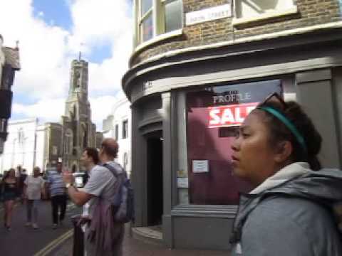 The end of Lanes, Brighton