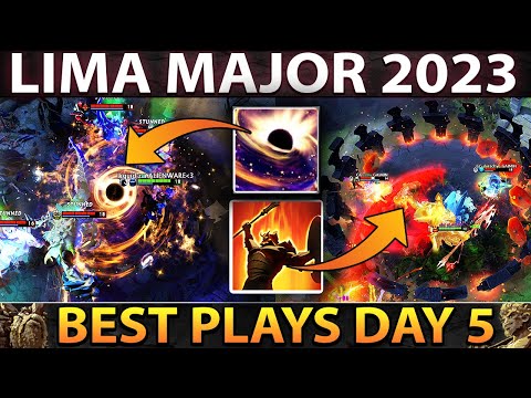Dota 2 Best Plays of Lima Major - Group Stage Day 5 (Final Day)