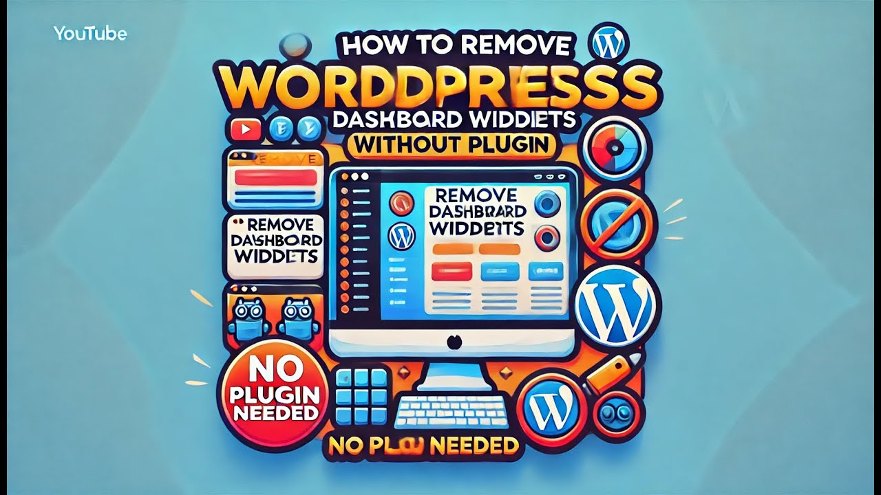 How to remove WordPress Dashboard Widgets without plugin
