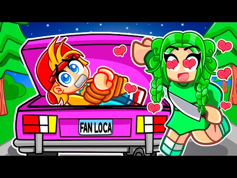 Fan Loca SECUESTRA a MILO en Roblox Snapchat!