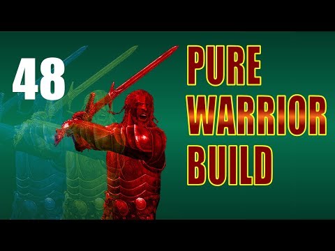 Skyrim Pure Warrior Walkthrough NO MAGIC, SURVIVAL Part 48: Final Build, New Gear