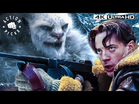 Mountain Battle Against The Yeti | The Mummy Tomb of the Dragon Emperor 4k HDR