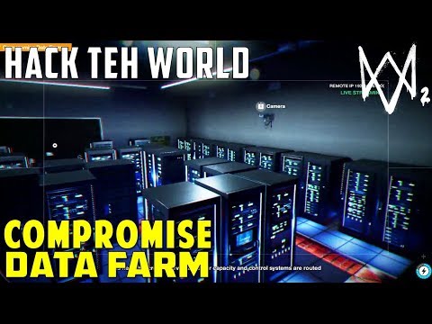 Compromise Data Server Farm in Dubai | Hack Teh World | Watch Dogs 2