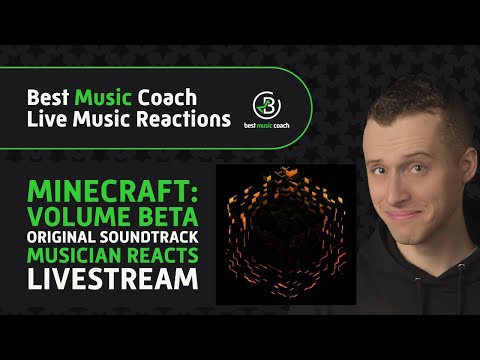 Minecraft: Volume Beta OST Reaction LIVE | Guitar Coach Reacts to Minecraft Original Sound Track