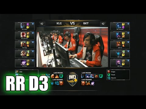 Kaos Latin Gamers (Chile) vs Bangkok Titans (Thailand) | RR IWCI 2015 Day 3 | KLG vs BKT