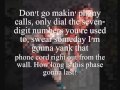 Phony calls lyrics