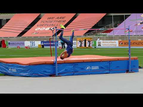 Martin Mlinarič (CRO) 206 cm 9. PLACE High Jump Men World U20 Championships! Nairobi 2021