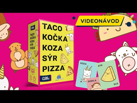 Albi Taco, kočka, koza, sýr, pizza