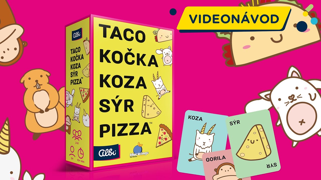 Taco, kočka, koza, sýr, pizza - videonávod