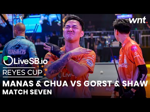 AJ Manas & Johann Chua vs Jayson Shaw & Fedor Gorst | Match Seven | Day Two | 2025 Reyes Cup