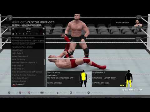 WATCH: New Finishers In WWE 2K17