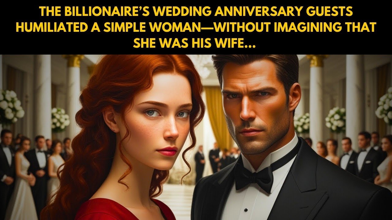 The Billionaire’s Guests Humiliated A Simple Woman, Without Imagining That He Was Her Husband!